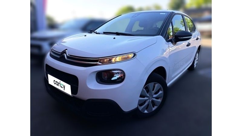 Blanc Utilisé 2019 Citroën C3 Live Citadine | 7 490 € (Super prix) - Image 1/4