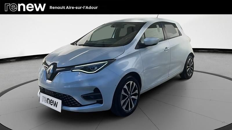 Blanc Utilisé 2020 Renault Zoe Intens Citadine | 9 890 € (Super prix) - Image 1/4
