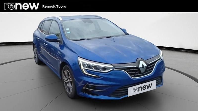 Bleu Occasion 2020 Renault Mégane IV Intens Berline | 13 999 € - Image 1/4