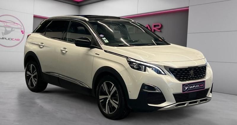 Blanc Occasion 2018 Peugeot 3008 GT-line | 15 890 € (Prix juste) - Image 1/4