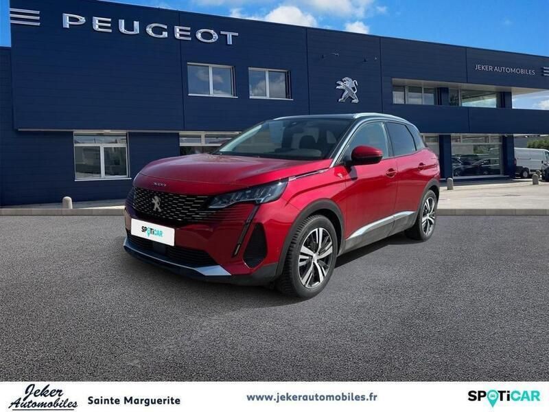 Rouge Utilisé 2021 Peugeot 3008 | 27 900 € (Prix cher) - Image 1/3