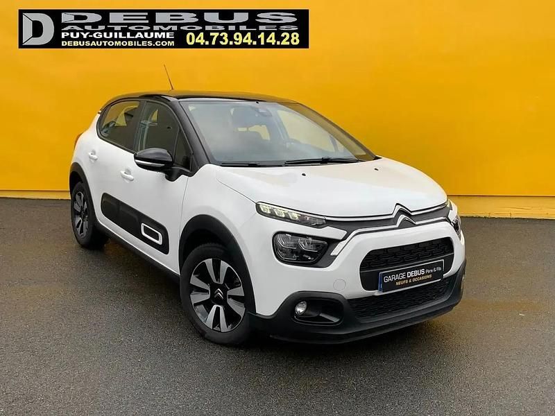 Blanc Occasion 2021 Citroën C3 Feel Citadine | 11 990 € (Prix assez cher) - Image 1/4