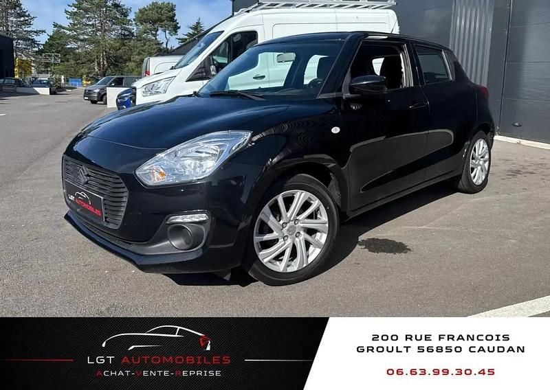 Noir Utilisé 2020 Suzuki Swift Citadine | 12 490 € (Prix juste) - Image 1/4