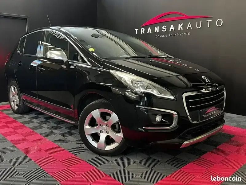 Noir Utilisé 2014 Peugeot 3008 Allure Monospace | 6 990 € (Prix juste) - Image 1/4
