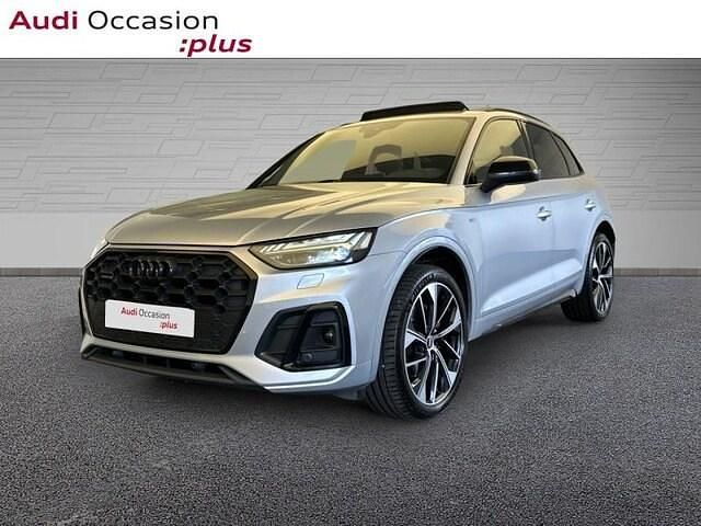 Argent fleuret métallisé Utilisé 2021 Audi Q5 S-Line SUV | 44 900 € (Prix assez cher) - Image 1/4