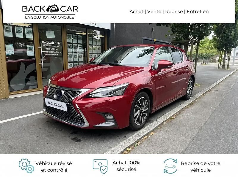Rouge Utilisé 2020 Lexus CT200h Business Edition Berline | 19 490 € (Prix juste) - Image 1/4