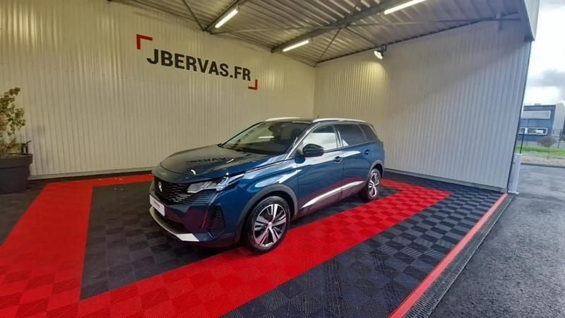 Bleu Utilisé 2022 Peugeot 5008 Allure Monospace | 18 690 € (Bon prix) - Image 1/4