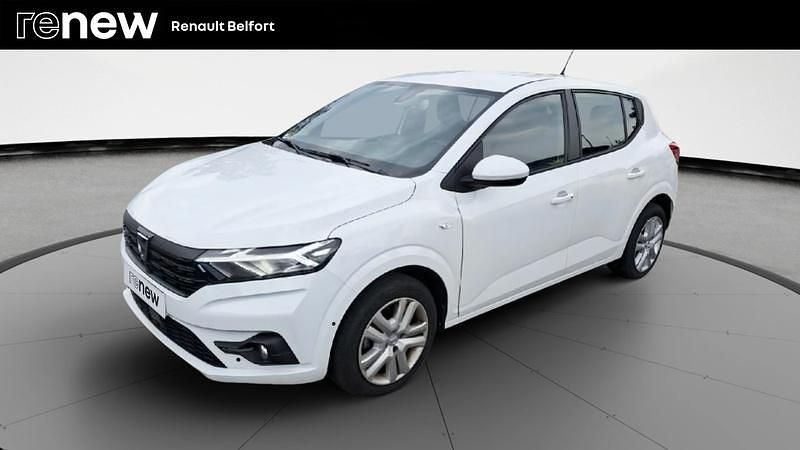 Blanc Occasion 2021 Dacia Sandero Comfort Citadine | 13 999 € (Prix juste) - Image 1/4