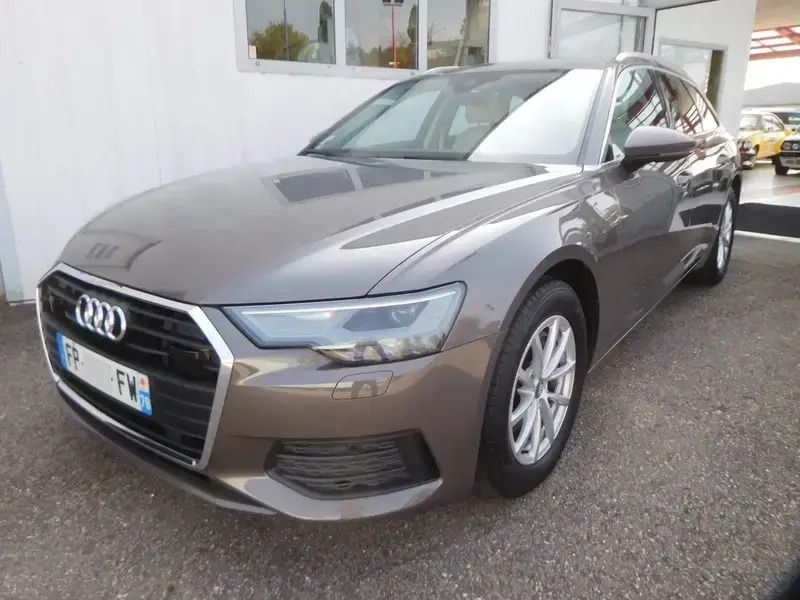 Beige Utilisé 2020 Audi A6 Business Break | 32 500 € (Super prix) - Image 1/4