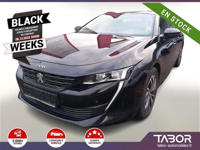 Noir Occasion 2022 Peugeot 508 Allure Break | 21 488 € (Bon prix) - Image 1/4