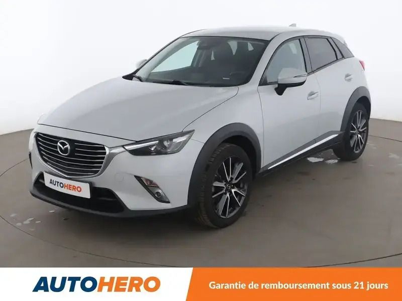Blanc Utilisé 2018 Mazda CX-3 Signature SUV | 13 990 € (Prix juste) - Image 1/2
