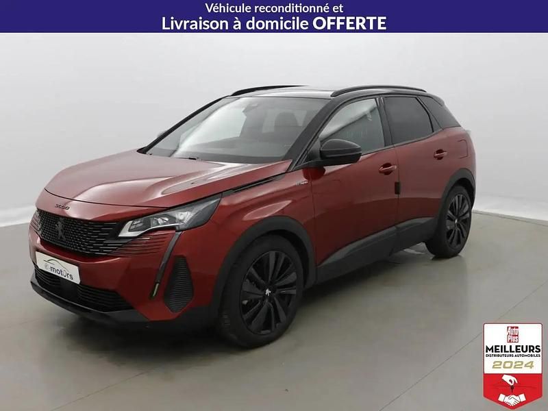 Rouge Utilisé 2022 Peugeot 3008 GTi SUV | 23 900 € (Prix juste) - Image 1/4