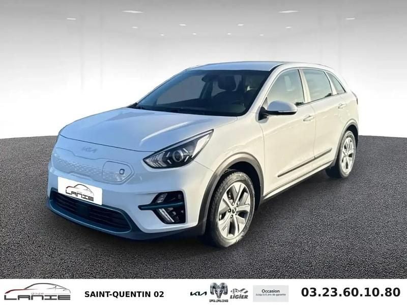 Blanc Occasion 2021 Kia e-Niro Motion SUV | 21 890 € (Prix assez cher) - Image 1/4