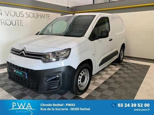 Blanc Utilisé 2023 Citroën e-Berlingo Monospace | 22 680 € - Image 1/4