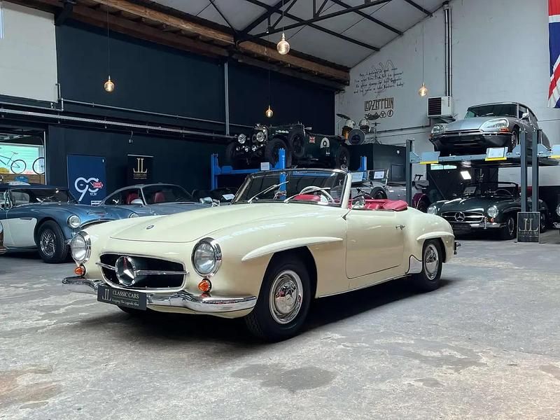 Blanc Occasion 1959 Mercedes 190 Berline | 165 000 € - Image 1/4