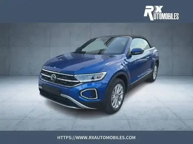 Occasion VW T-Roc Cabriolet 2025 Bleu ravenna / capote noire Cabriolet