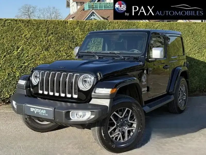Noir Utilisé 2020 Jeep Wrangler Overland SUV | 56 900 € (Prix assez cher) - Image 1/4