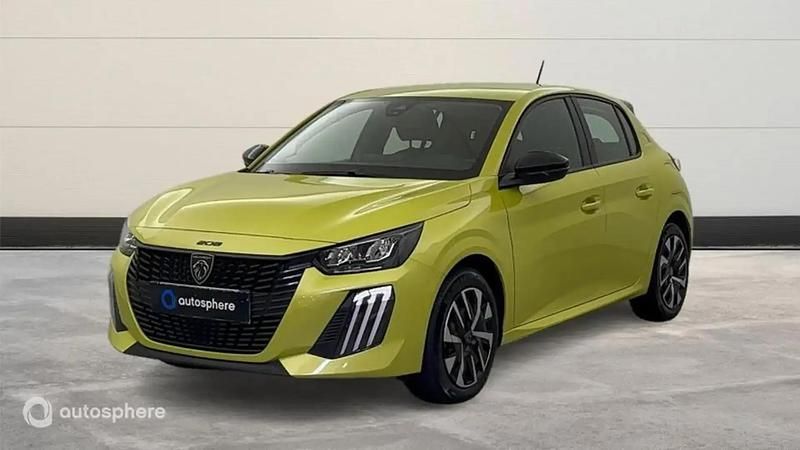 Jaune Utilisé 2024 Peugeot 208 Active Citadine | 18 999 € (Prix juste) - Image 1/4