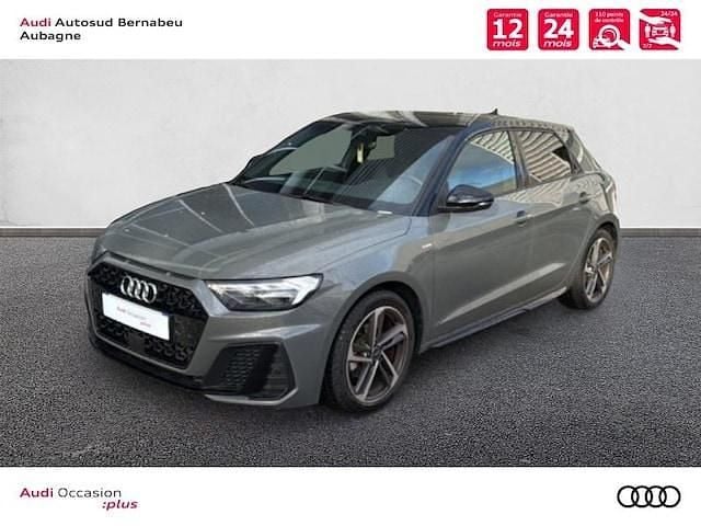 Gris chronos métallisé noir mythe métallisé Occasion 2025 Audi A1 Sportback S-line plus Citadine | 30 490 € (Prix cher) - Image 1/4