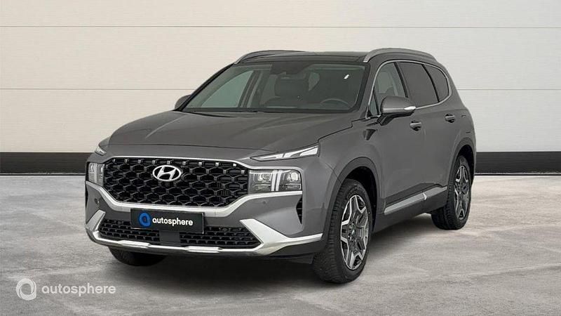 Gris Utilisé 2021 Hyundai Santa Fe SUV | 32 999 € (Prix juste) - Image 1/4
