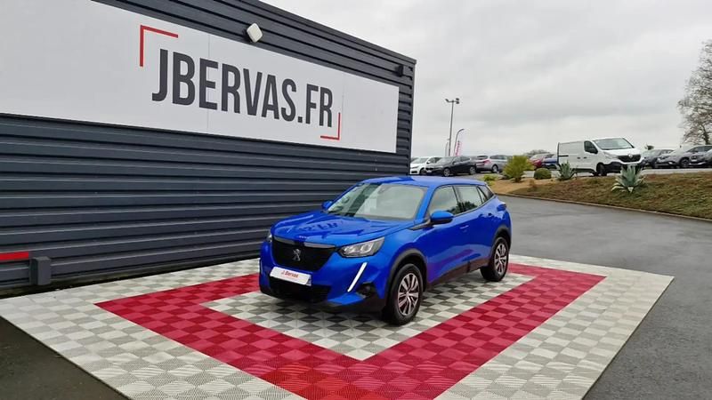 Bleu Utilisé 2021 Peugeot 2008 Active SUV | 14 990 € (Bon prix) - Image 1/4