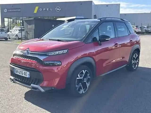 Rouge pepper (métallisé) Occasion 2022 Citroën C3 Aircross PureTech SUV | 16 490 € (Prix juste) - Image 1/4