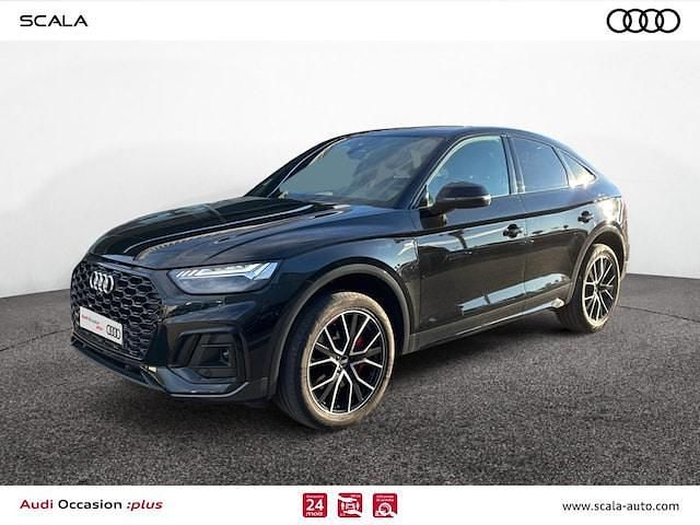 Noir mythe métallisé Occasion 2023 Audi Q5 Sportback S-Line SUV | 45 990 € - Image 1/4