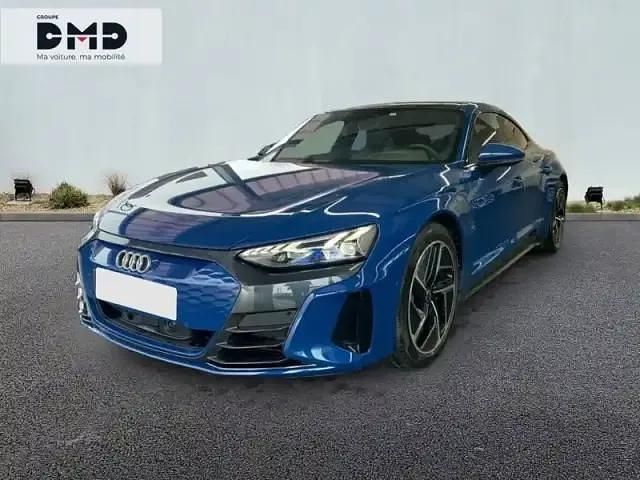 Bleu ascari métallisé Occasion 2022 Audi e-tron GT quattro Sport Berline | 62 990 € (Bon prix) - Image 1/4