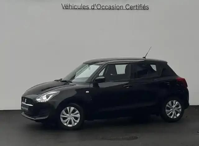 Super black pearl Occasion 2023 Suzuki Swift Berline | 13 990 € (Prix juste) - Image 1/4