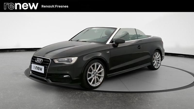 Noir Utilisé 2016 Audi A3 Ambition Cabriolet | 20 980 € (Prix juste) - Image 1/4