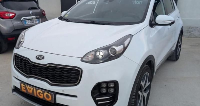 Blanc Utilisé 2016 Kia Sportage GT-Line SUV | 16 989 € (Prix juste) - Image 1/4