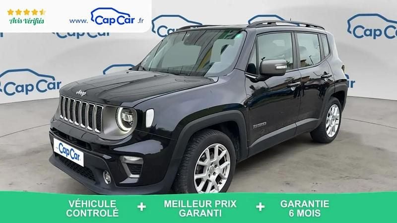 Noir Occasion 2019 Jeep Renegade Limited SUV | 10 990 € (Bon prix) - Image 1/4