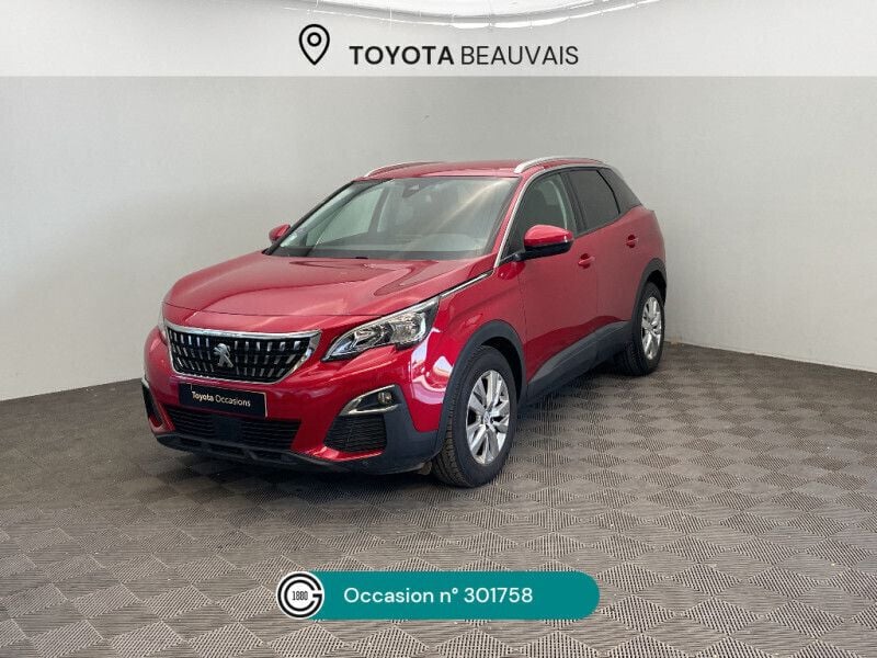 Rouge Utilisé 2017 Peugeot 3008 Active SUV | 13 990 € (Prix assez cher) - Image 1/4