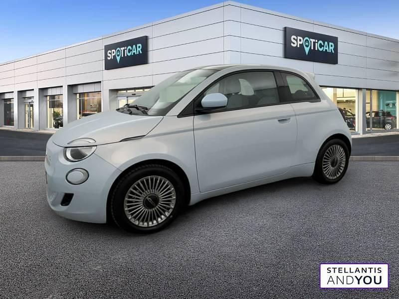 Bleu Occasion 2023 Fiat 500e Berline | 13 490 € (Prix juste) - Image 1/4