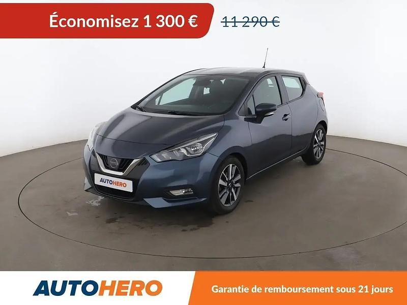 Gris Utilisé 2018 Nissan Micra Acenta Citadine | 9 990 € (Bon prix) - Image 1/2