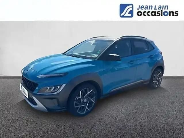 Bleu Utilisé 2021 Hyundai Kona SUV | 18 890 € (Prix juste) - Image 1/4