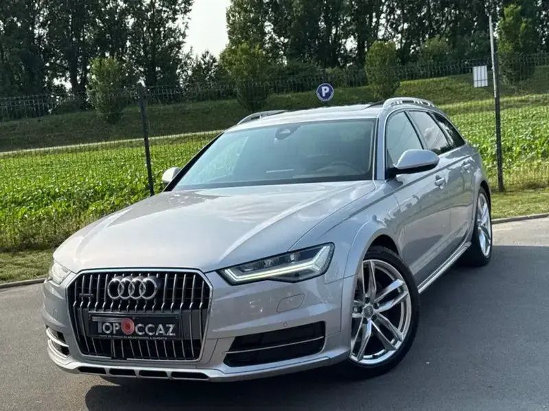 Gris Utilisé 2016 Audi A6 Allroad Sport Break | 19 490 € - Image 1/4