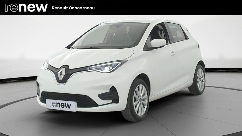 Blanc Utilisé 2021 Renault Zoe Zen Citadine | 15 990 € (Prix assez cher) - Image 1/4