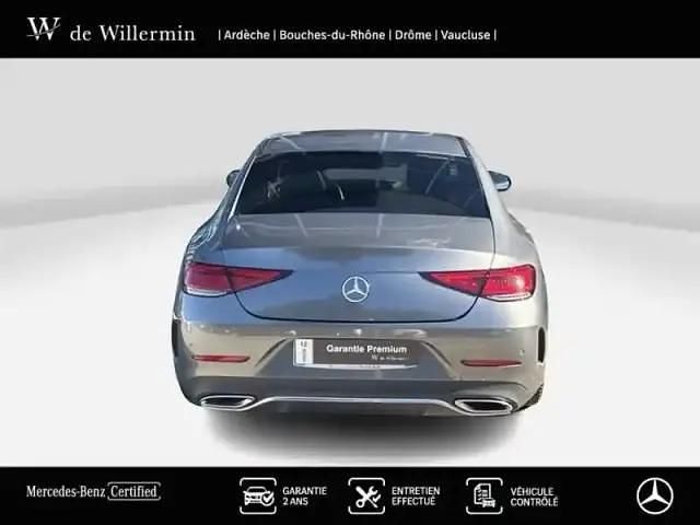 Occasion Mercedes CLS450 AMG line Plus 2019 Peinture métallisée gris sélén Coupé