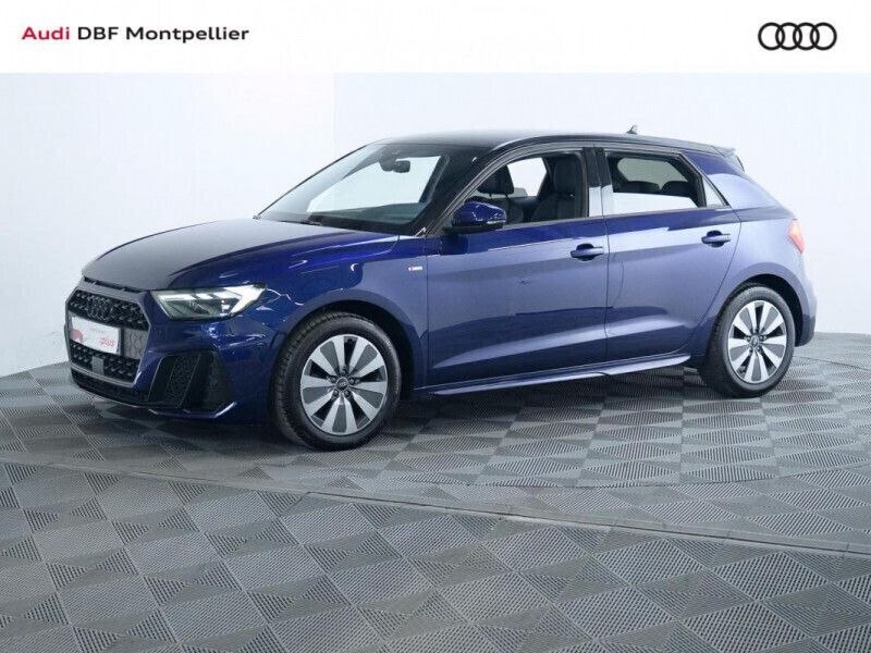 Bleu navarre métallisé Utilisé 2024 Audi A1 Sportback S-Line Citadine | 27 880 € (Prix juste) - Image 1/4
