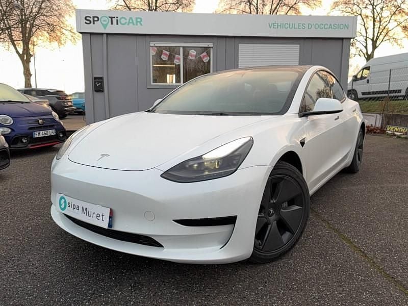 Blanc Occasion 2021 Tesla Model 3 Standard Range Berline | 25 990 € (Bon prix) - Image 1/4
