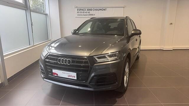 Gris daytona nacré Utilisé 2020 Audi Q5 S-Line SUV | 33 390 € (Bon prix) - Image 1/4