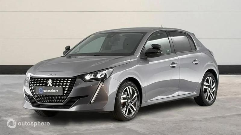 Gris Utilisé 2022 Peugeot 208 Allure Citadine | 15 499 € (Prix juste) - Image 1/4