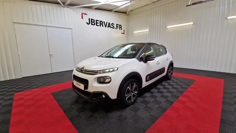 Blanc Utilisé 2020 Citroën C3 Business Class Citadine | 12 990 € (Prix juste) - Image 1/4