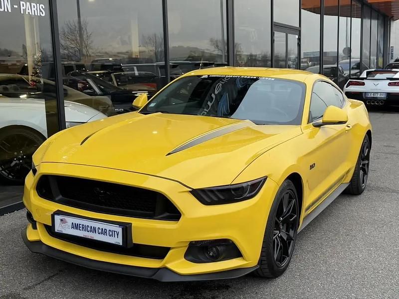 Jaune Utilisé 2018 Ford Mustang GT Fastback Coupé | 51 900 € - Image 1/4