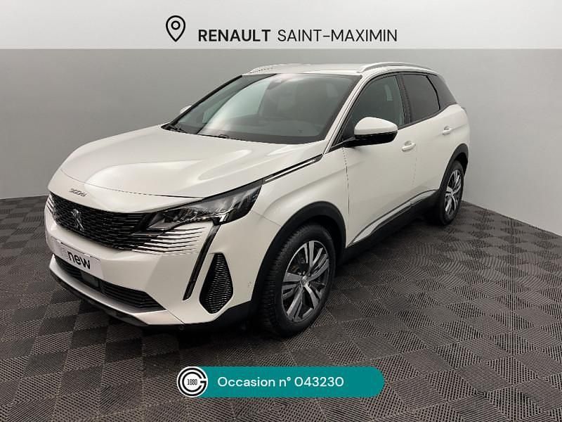 Blanc Utilisé 2020 Peugeot 3008 Allure SUV | 17 990 € (Prix juste) - Image 1/4