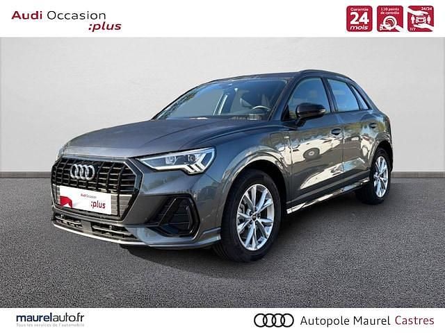 Gris daytona nacré Occasion 2023 Audi Q3 S-Line SUV | 33 990 € - Image 1/4