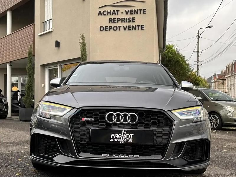Occasion Audi RS3 Sportback Sport 400 ch (294 kW) 2018 Gris Citadine