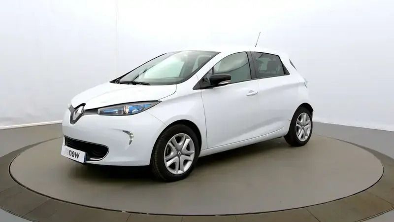 Blanc Utilisé 2019 Renault Zoe Zen Citadine | 6 290 € (Super prix) - Image 1/4