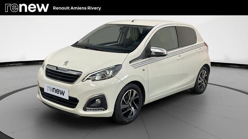 Blanc Utilisé 2019 Peugeot 108 Style Citadine | 9 990 € (Prix juste) - Image 1/4